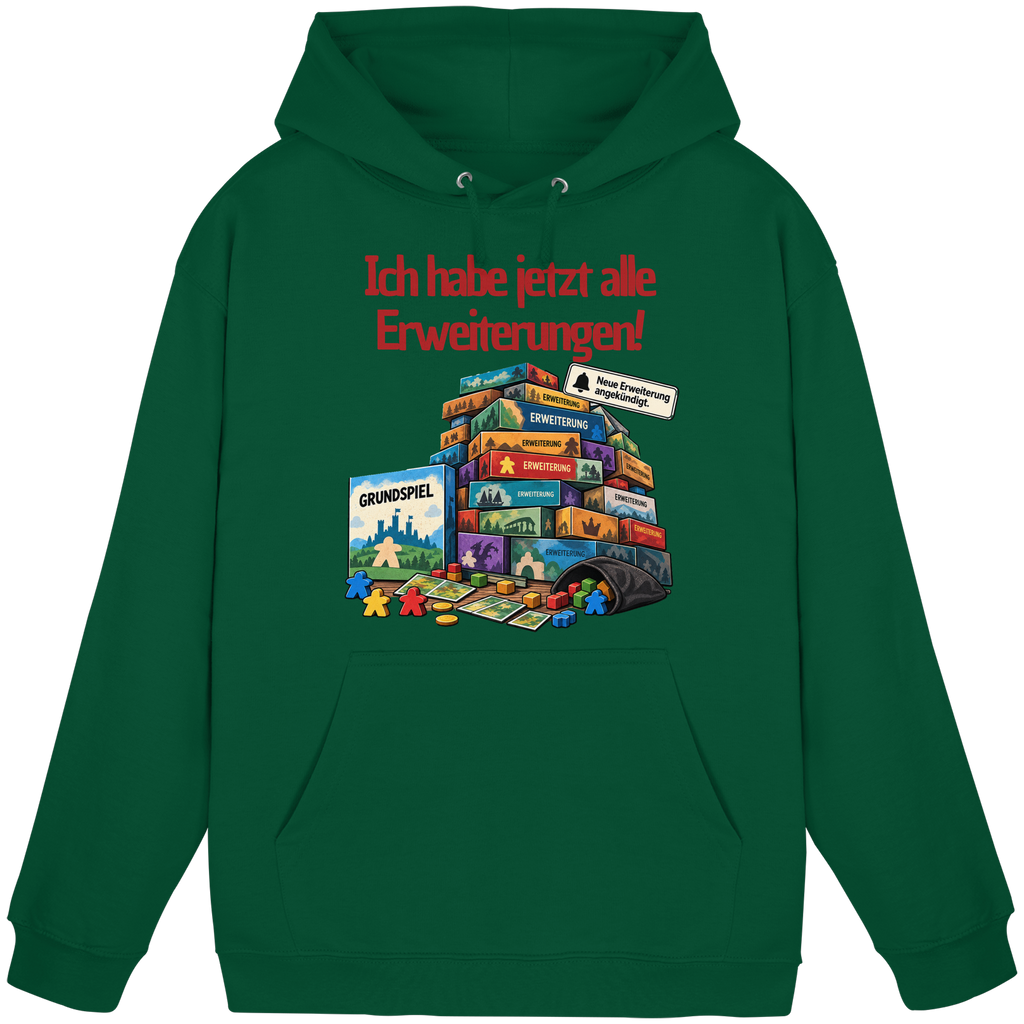 Ich hab jetzt alle Erweiterungen - Basic Unisex Hoodie