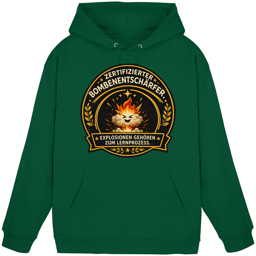 Zertifizierter Bombenentschärfer - Basic Unisex Hoodie