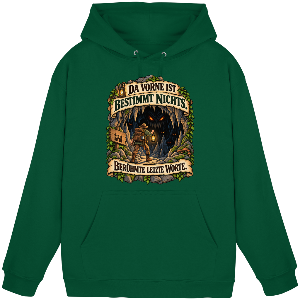 Da vorne ist bestimmt nichts - Basic Unisex Hoodie