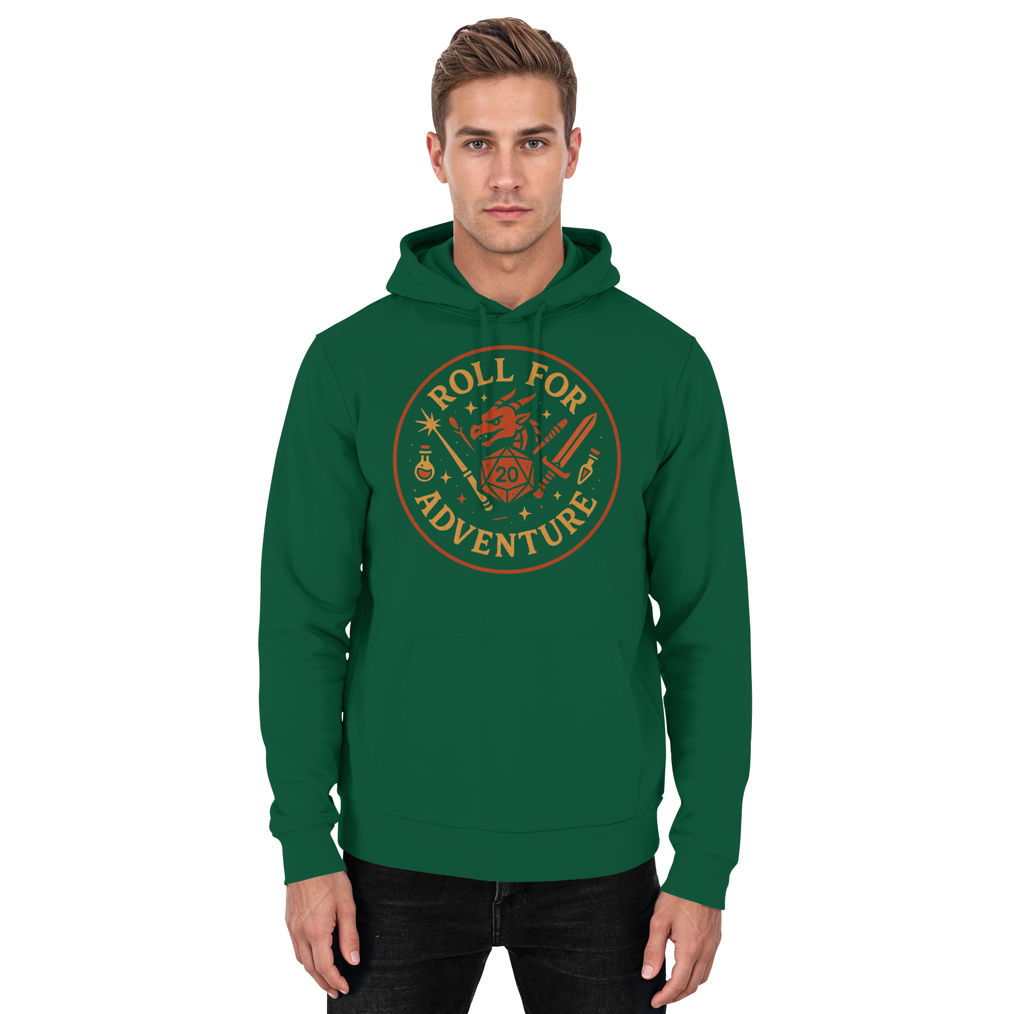 Roll for Adventure - Basic Unisex Hoodie