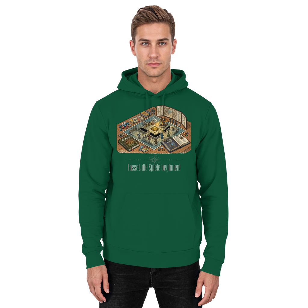Lasset die Spiele beginnen!  - Basic Unisex Hoodie