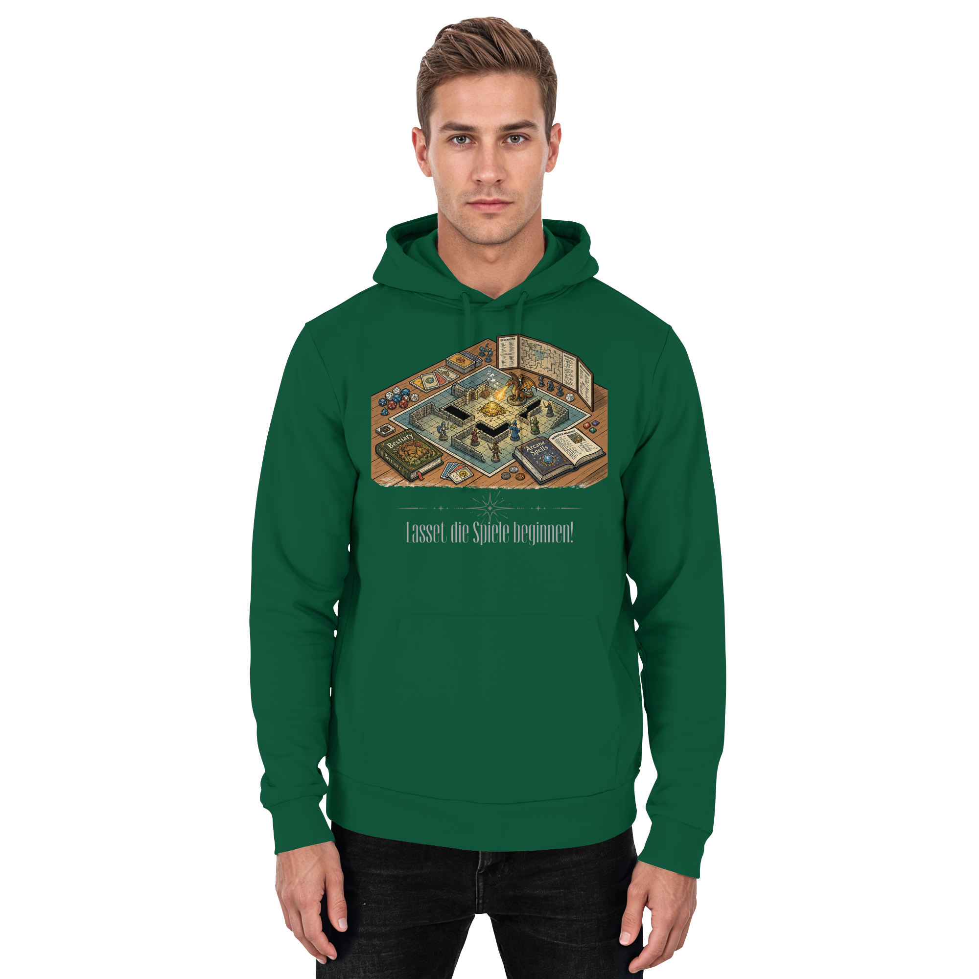 Lasset die Spiele beginnen!  - Basic Unisex Hoodie