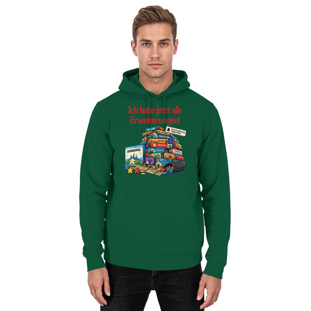Ich hab jetzt alle Erweiterungen - Basic Unisex Hoodie