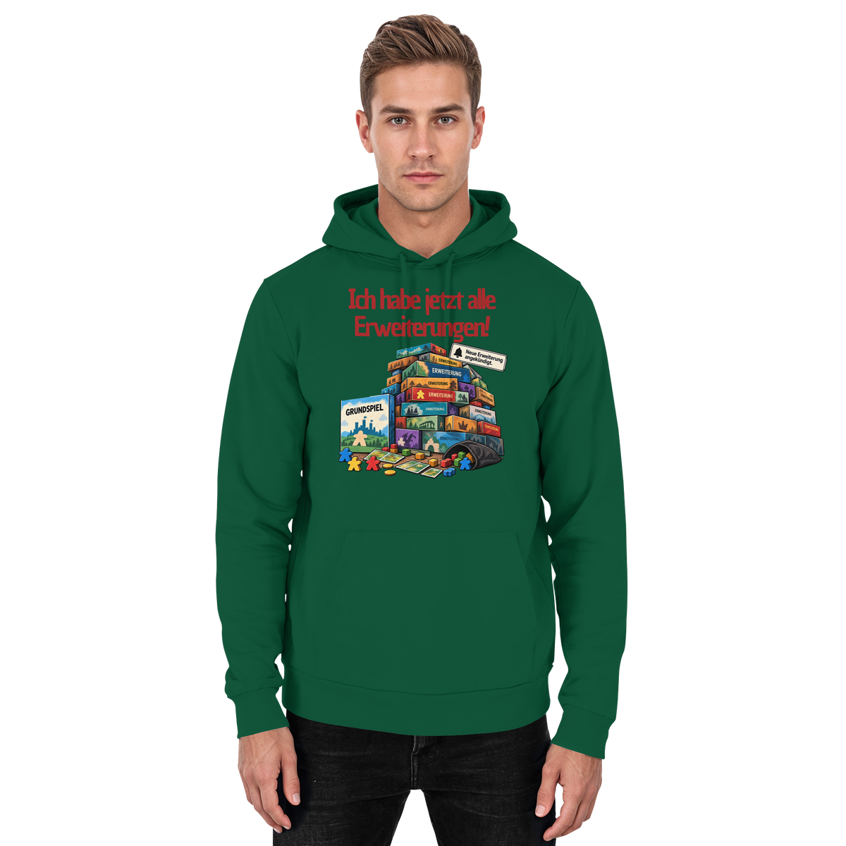 Ich hab jetzt alle Erweiterungen - Basic Unisex Hoodie