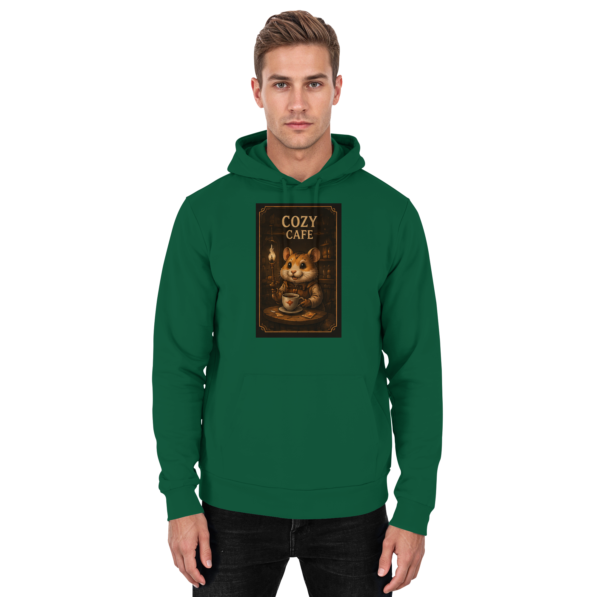 Cozy Café - Basic Unisex Hoodie