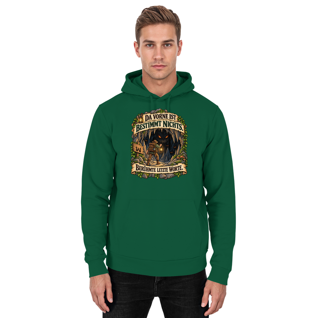 Da vorne ist bestimmt nichts - Basic Unisex Hoodie