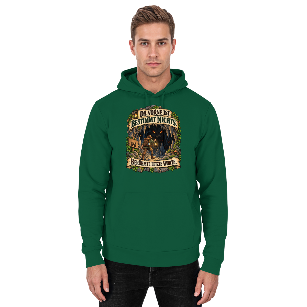 Da vorne ist bestimmt nichts - Basic Unisex Hoodie