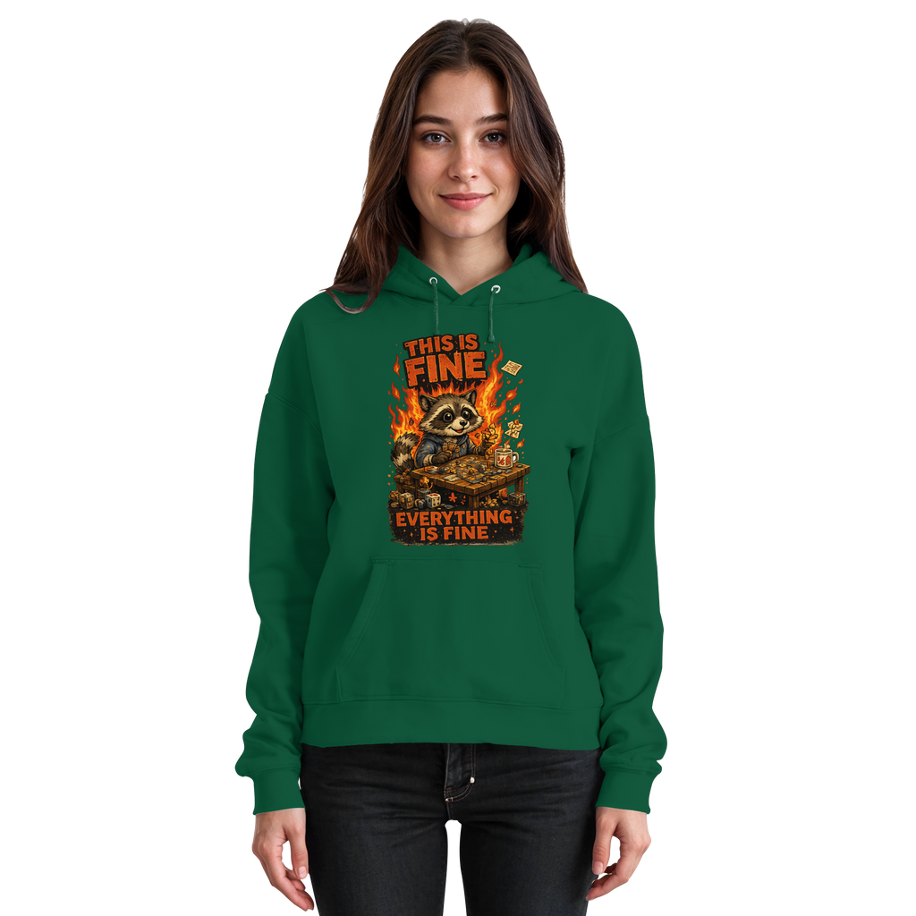 This Is Fine Club! - Basic Unisex Hoodie