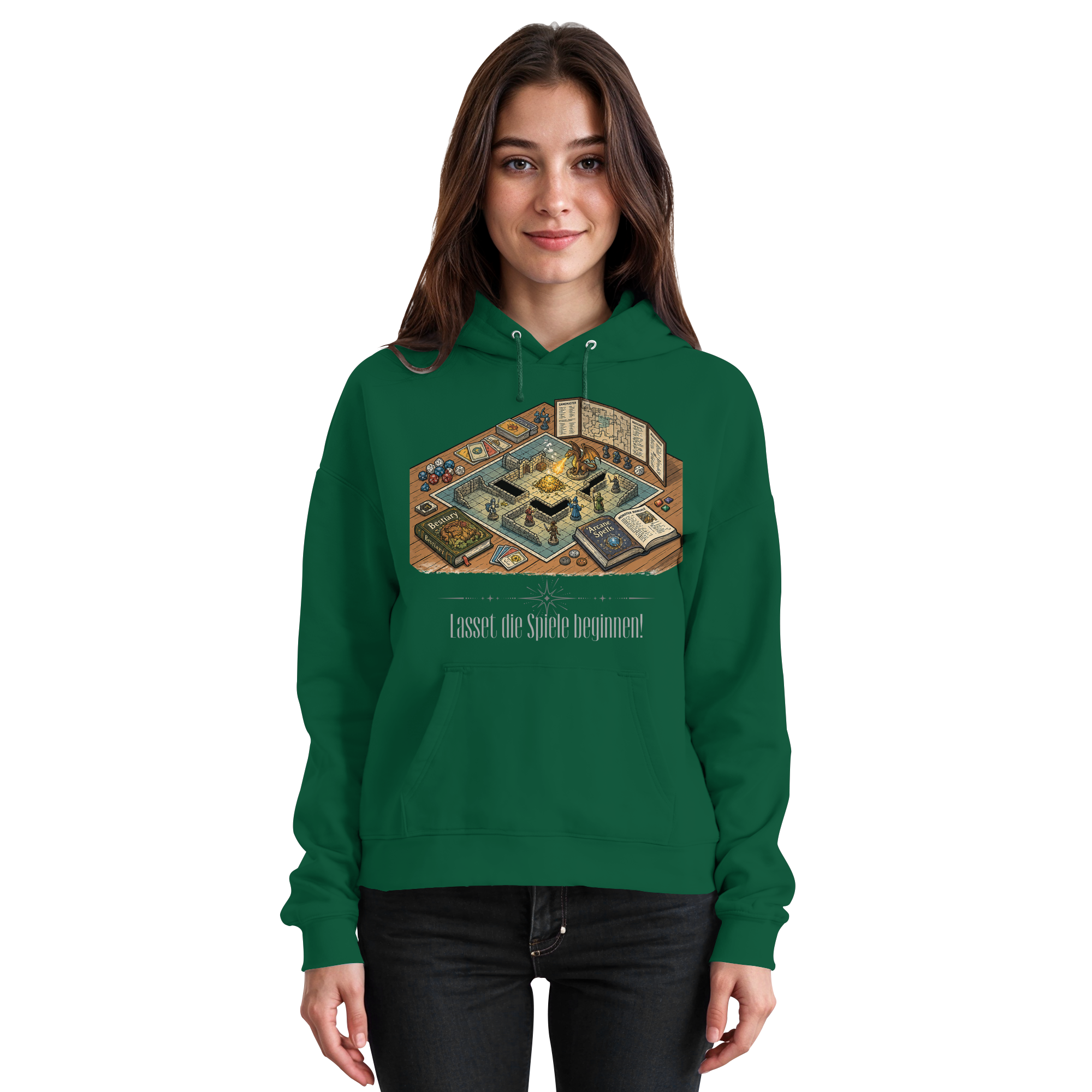 Lasset die Spiele beginnen!  - Basic Unisex Hoodie