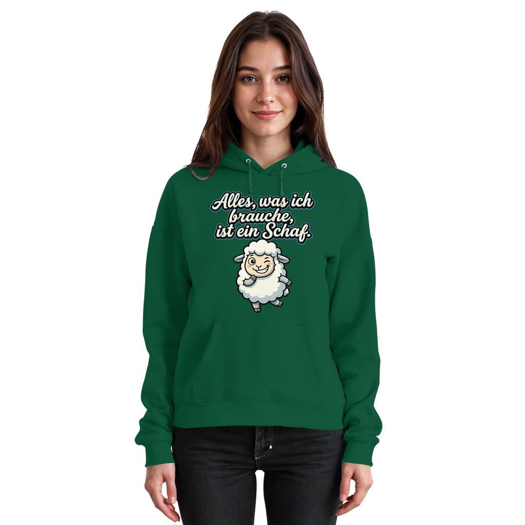 Alles, was ich brauche, ist ein Schaf!  - Basic Unisex Hoodie