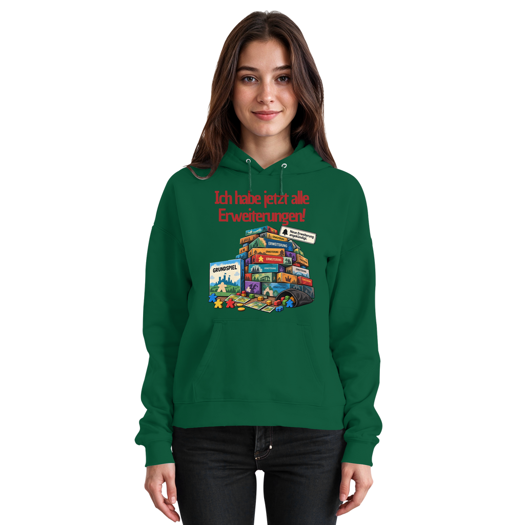 Ich hab jetzt alle Erweiterungen - Basic Unisex Hoodie