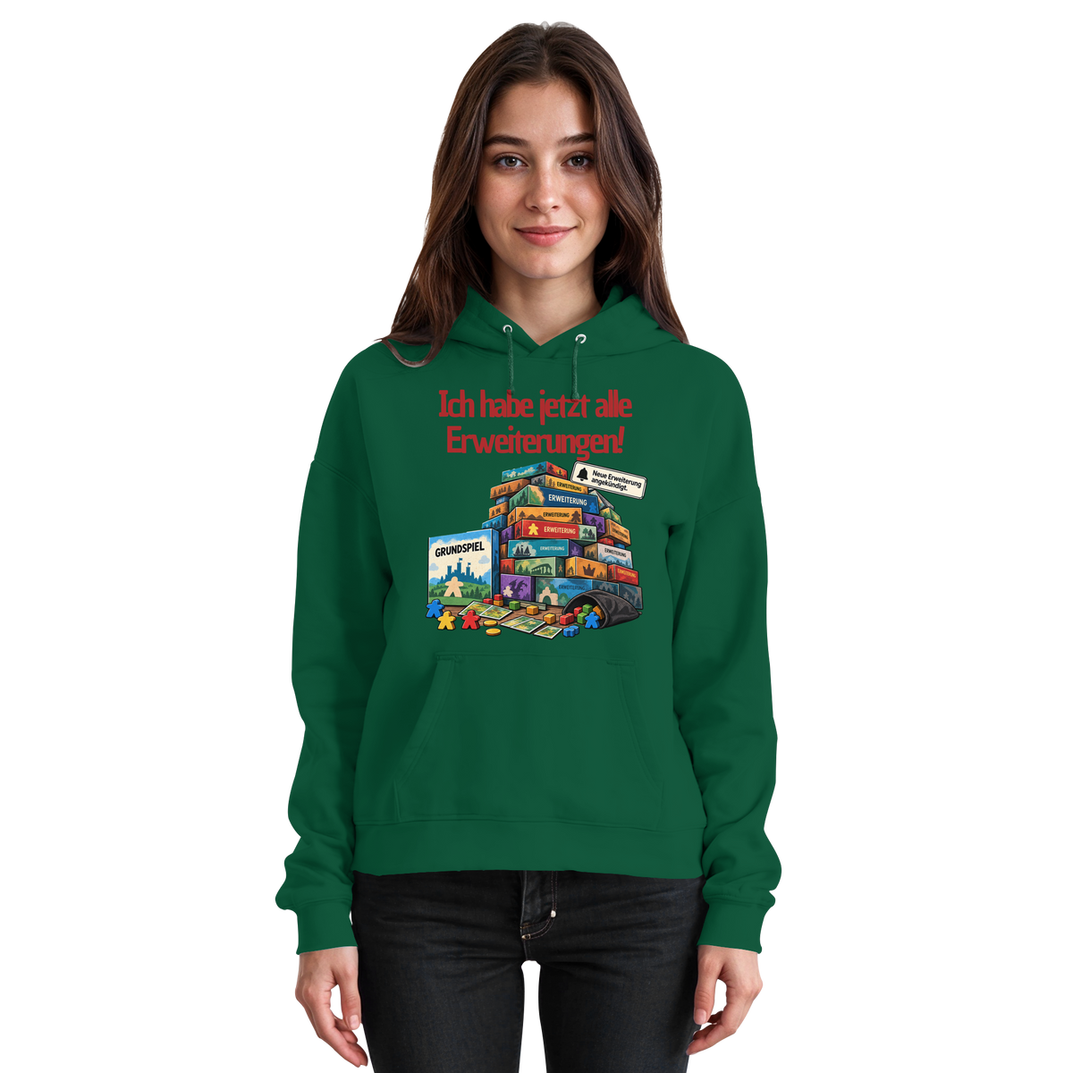 Ich hab jetzt alle Erweiterungen - Basic Unisex Hoodie