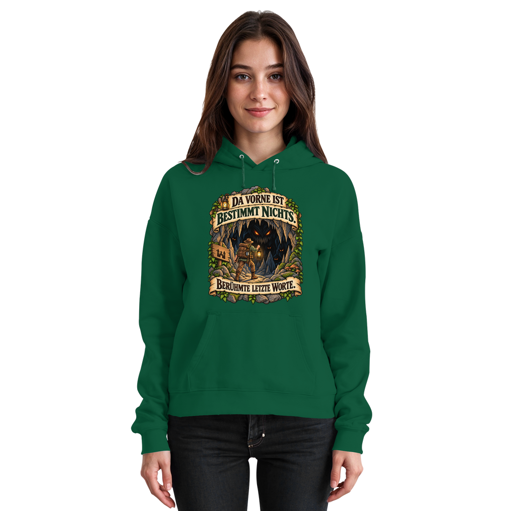 Da vorne ist bestimmt nichts - Basic Unisex Hoodie