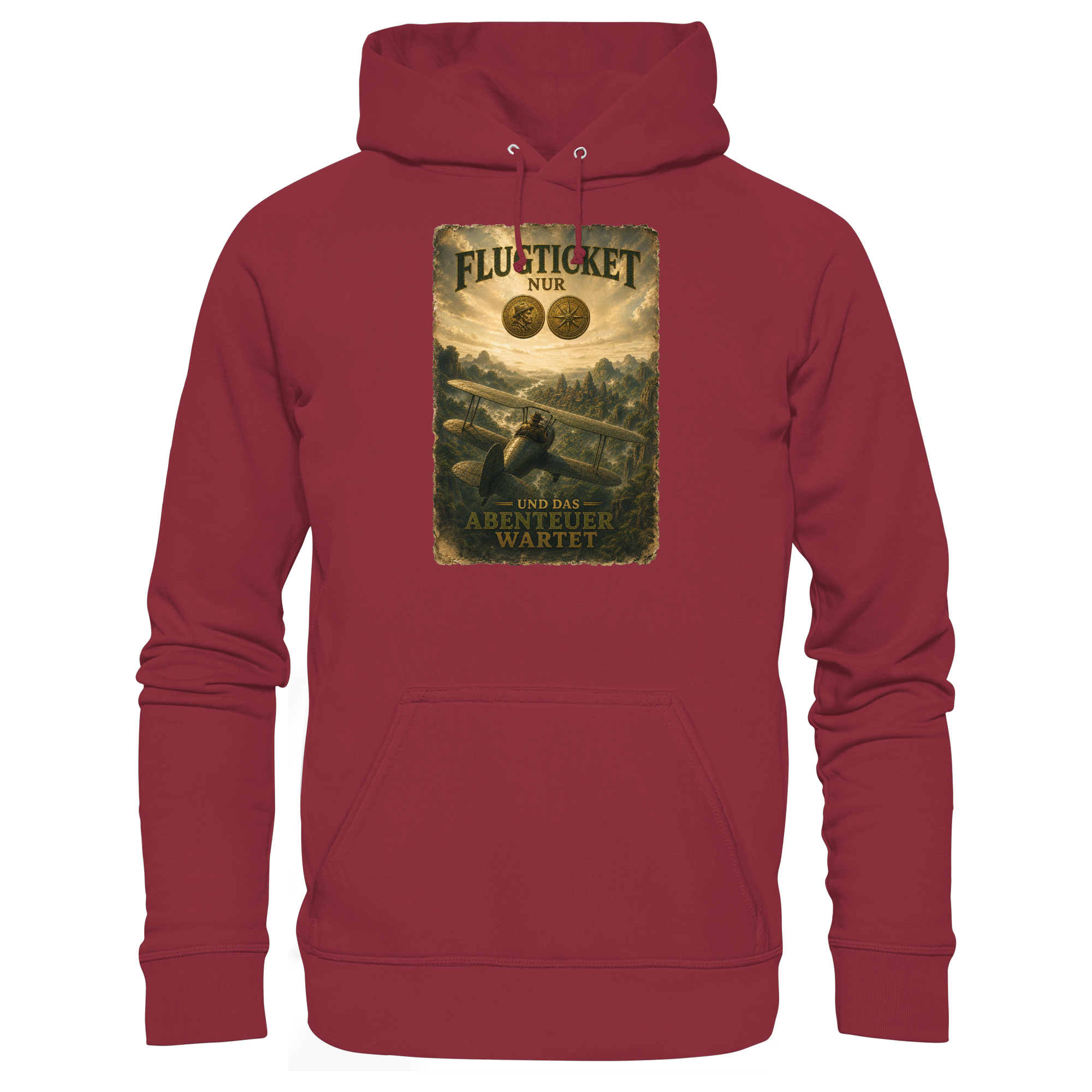 Adventure Ticket - Basic Unisex Hoodie