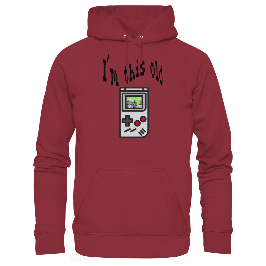 Retro Handheld - Basic Unisex Hoodie