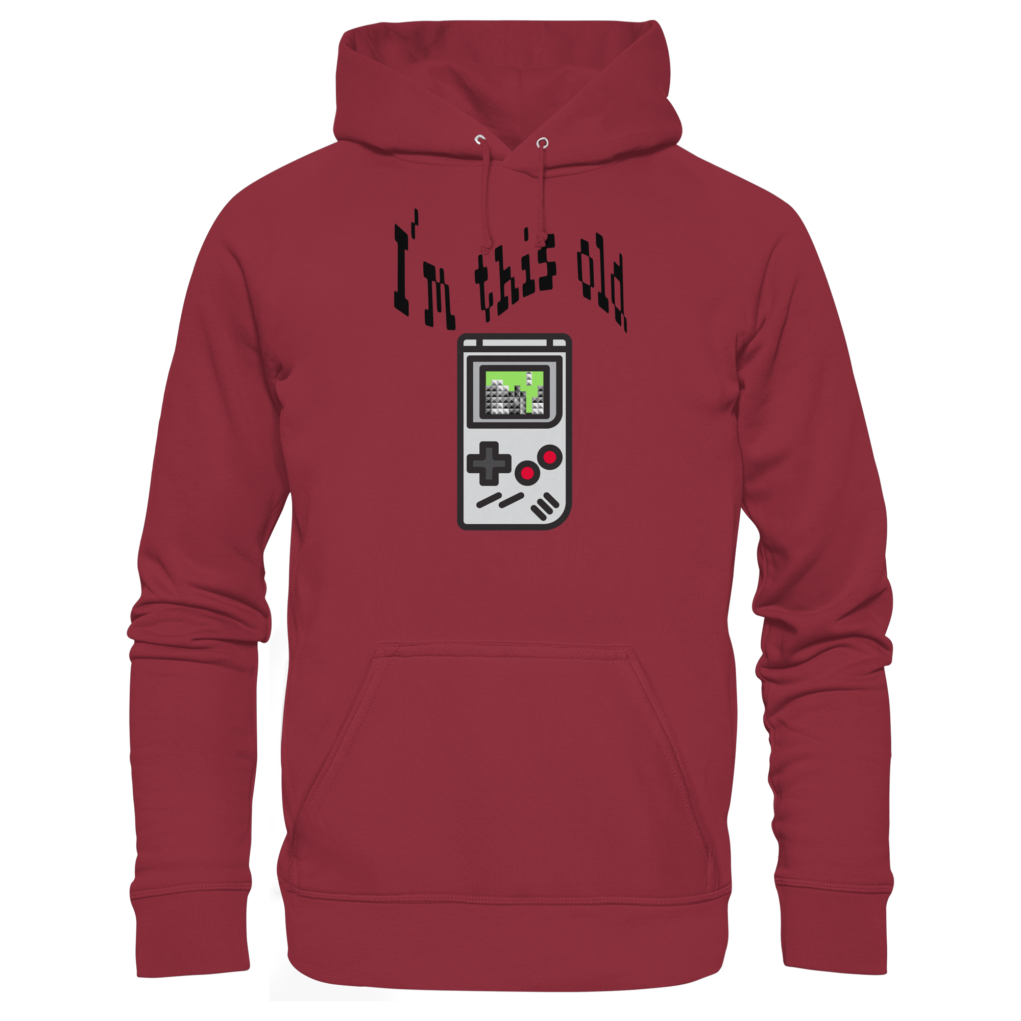 Retro Handheld - Basic Unisex Hoodie