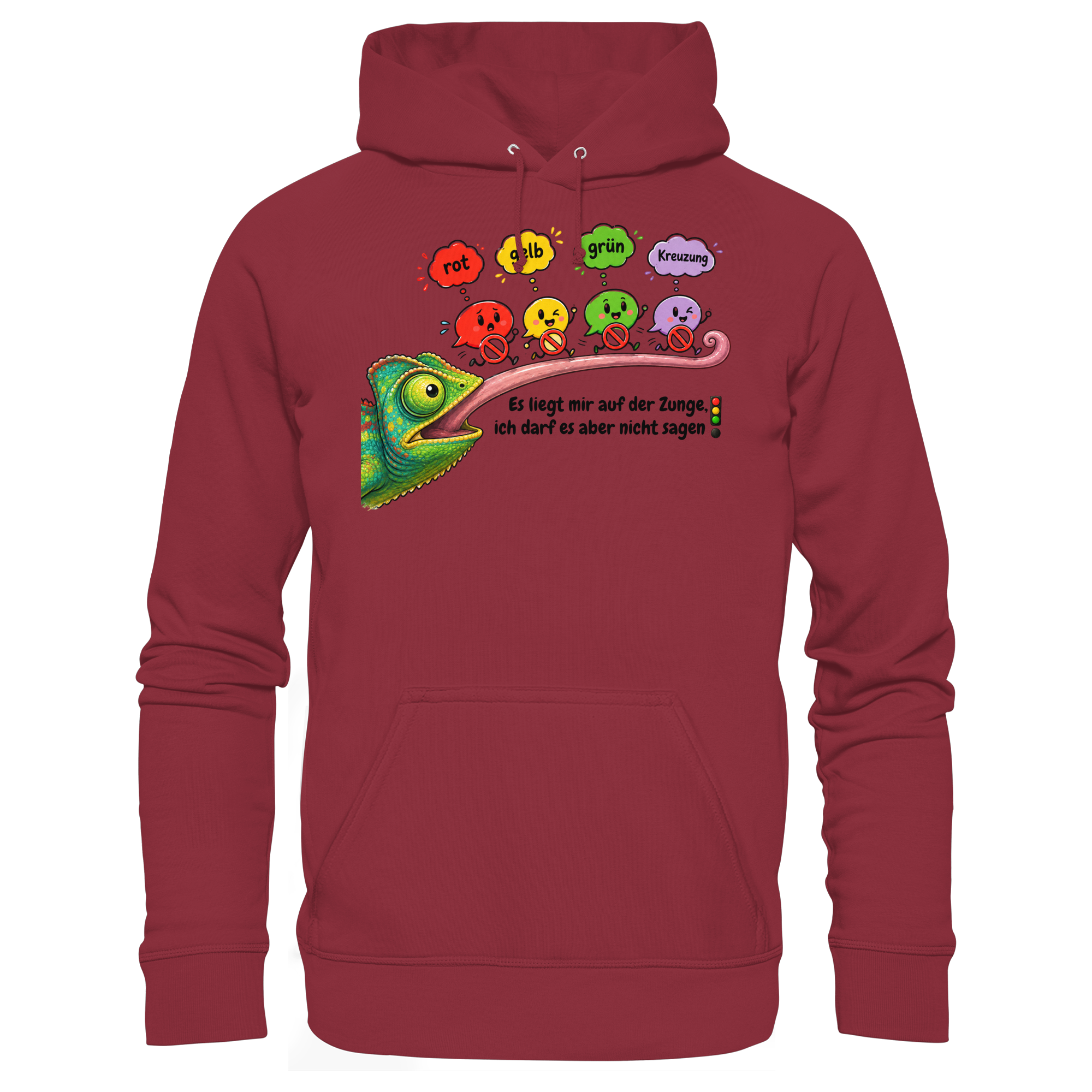 Wort-Chamäleon – Meister der Umschreibung - Basic Unisex Hoodie