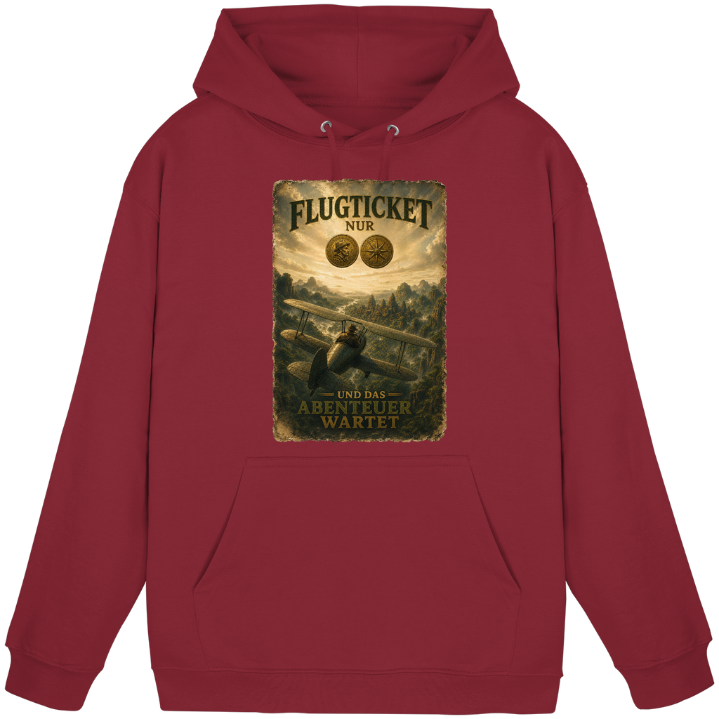 Adventure Ticket - Basic Unisex Hoodie