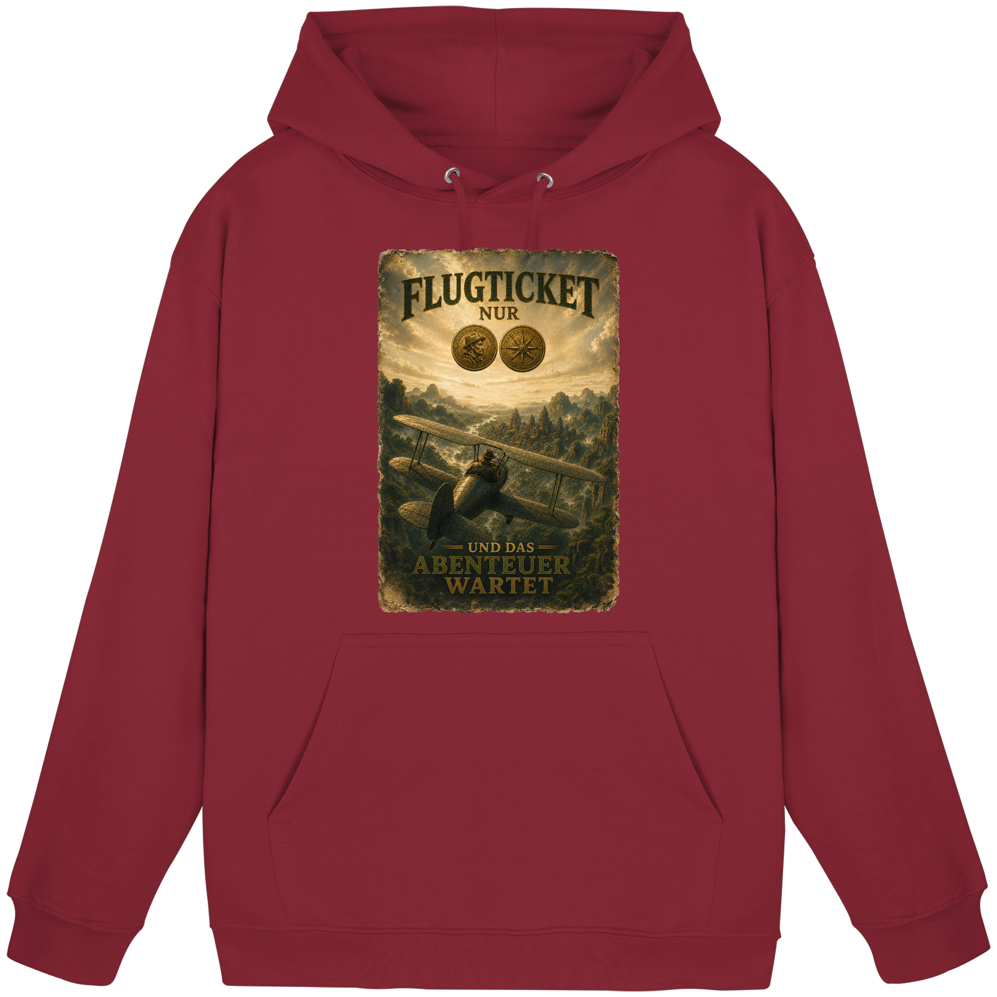 Adventure Ticket - Basic Unisex Hoodie