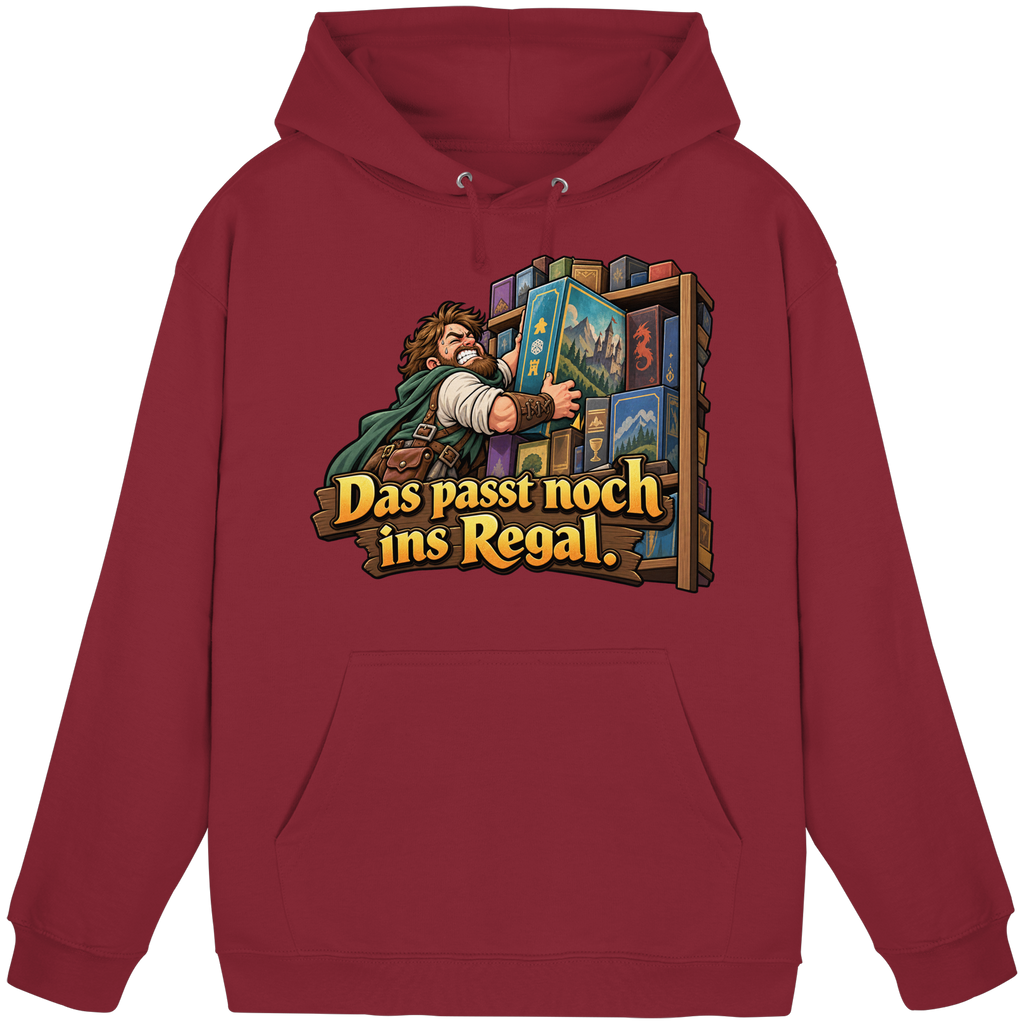 Das passt noch ins Regal - Basic Unisex Hoodie