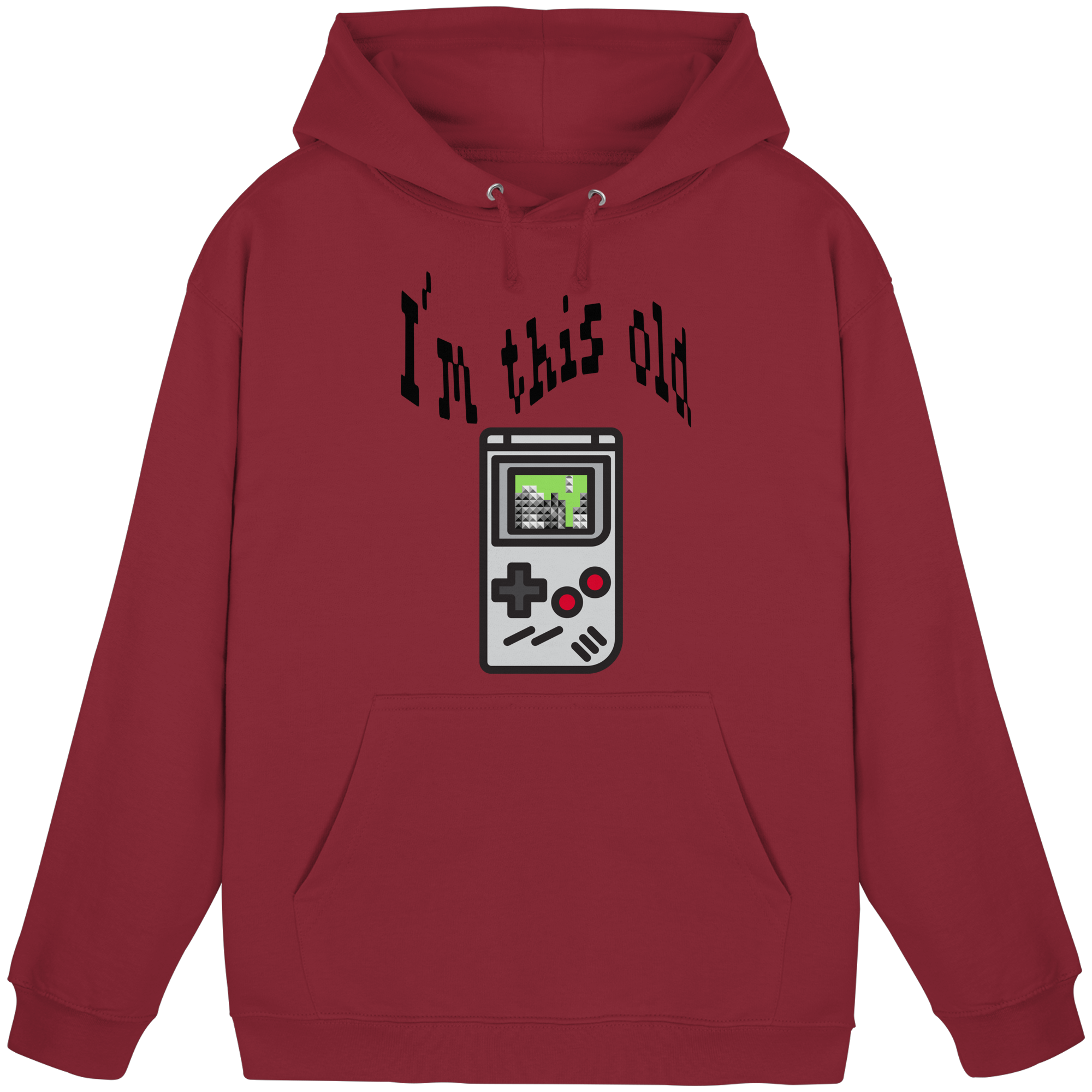 Retro Handheld - Basic Unisex Hoodie