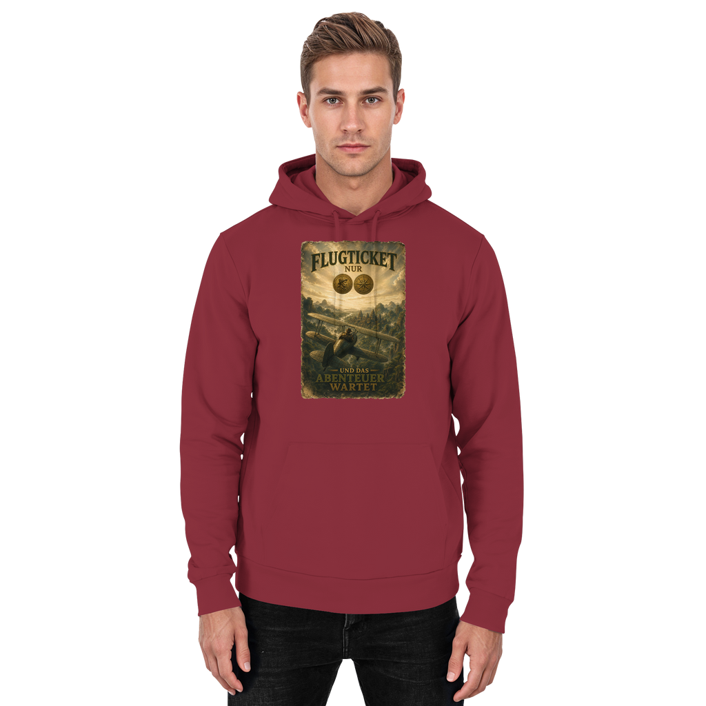 Adventure Ticket - Basic Unisex Hoodie