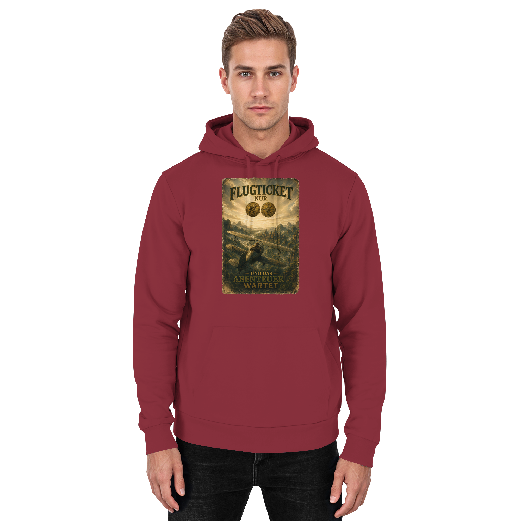Adventure Ticket - Basic Unisex Hoodie