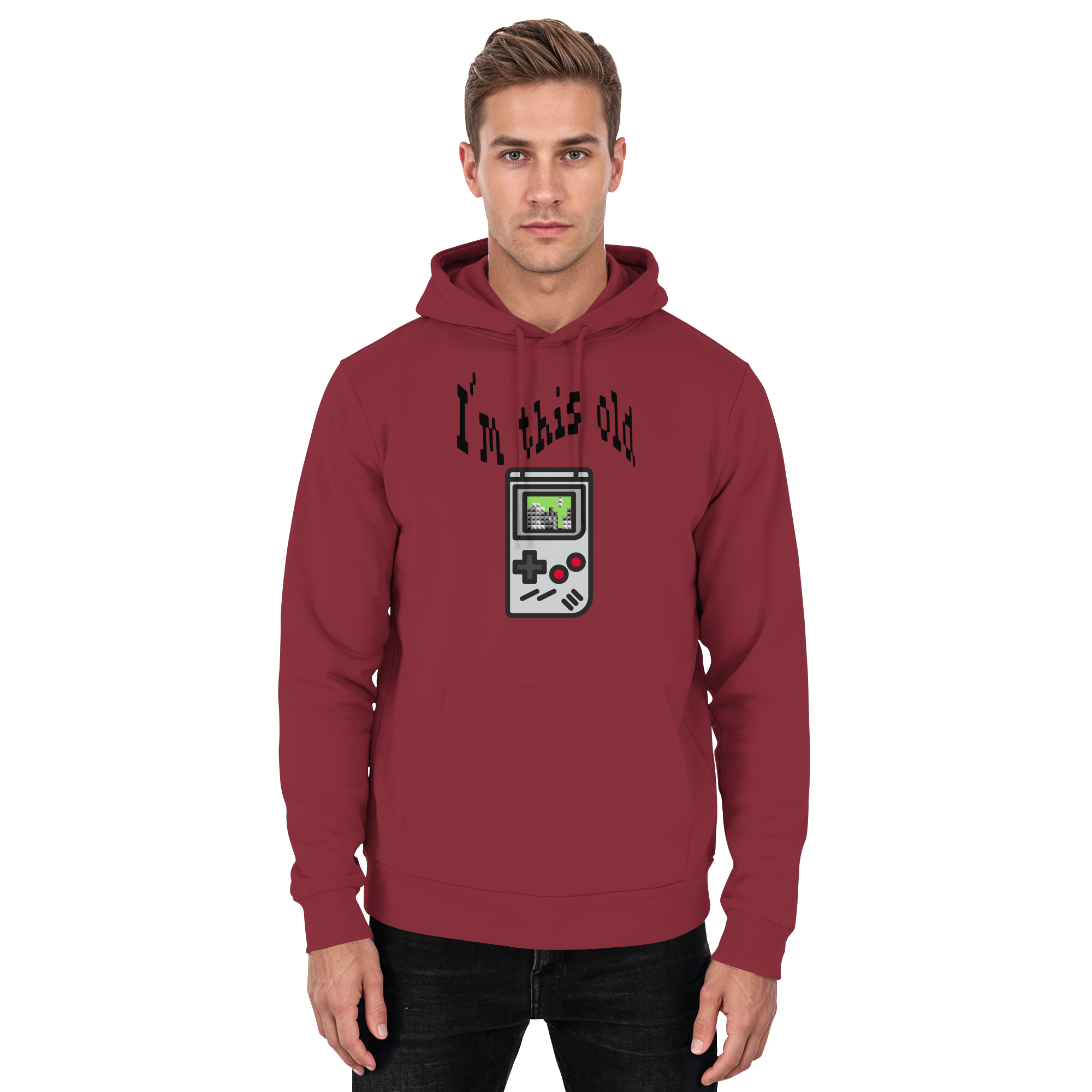 Retro Handheld - Basic Unisex Hoodie
