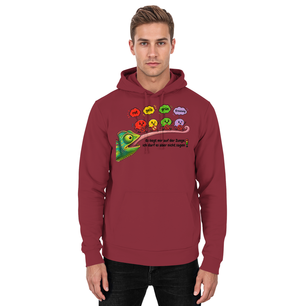 Wort-Chamäleon – Meister der Umschreibung - Basic Unisex Hoodie
