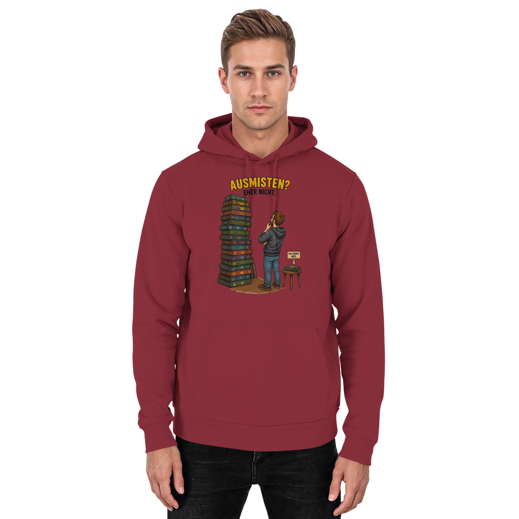 Ausmisten? Eher nicht. - Basic Unisex Hoodie