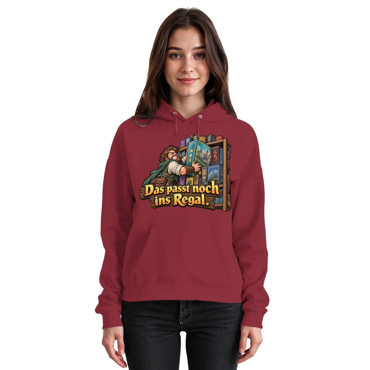Das passt noch ins Regal - Basic Unisex Hoodie