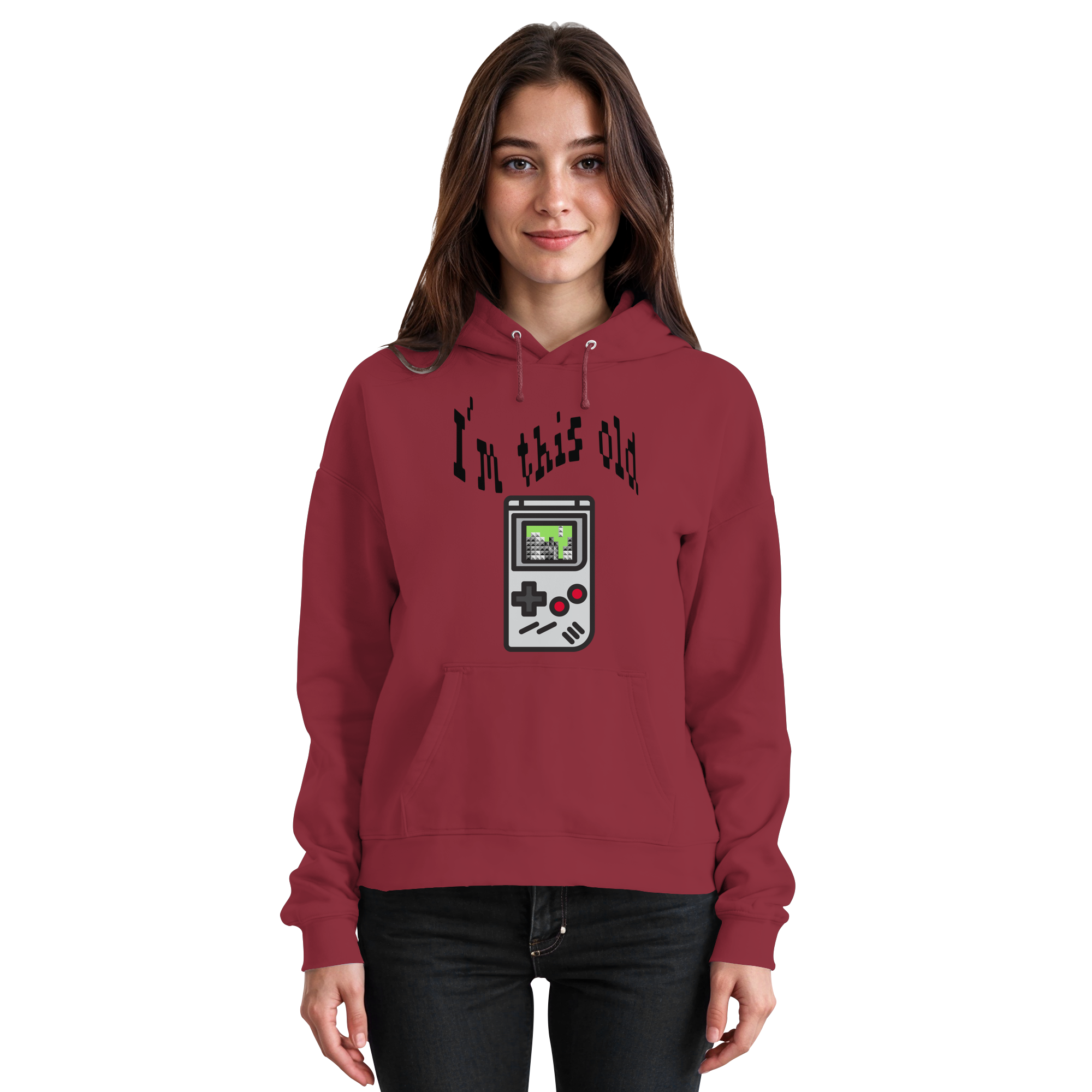 Retro Handheld - Basic Unisex Hoodie
