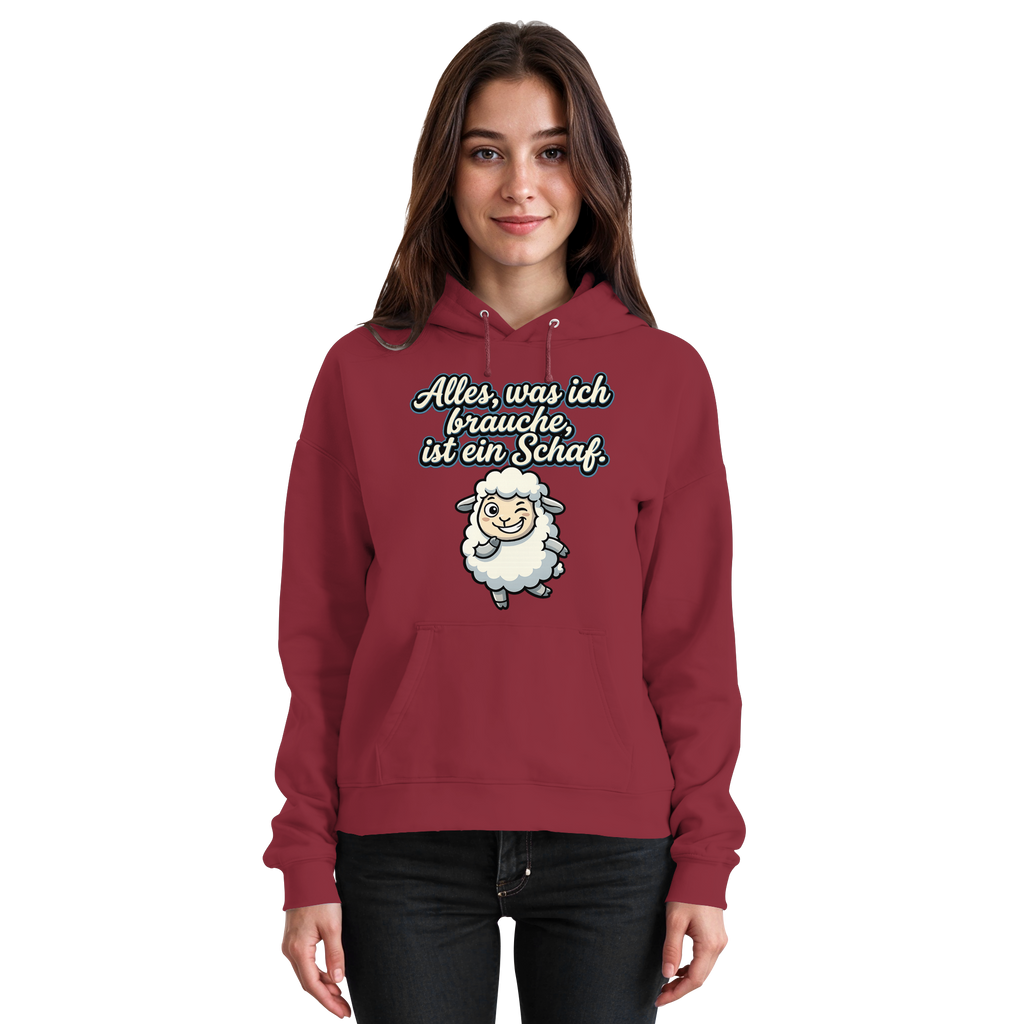 Alles, was ich brauche, ist ein Schaf!  - Basic Unisex Hoodie