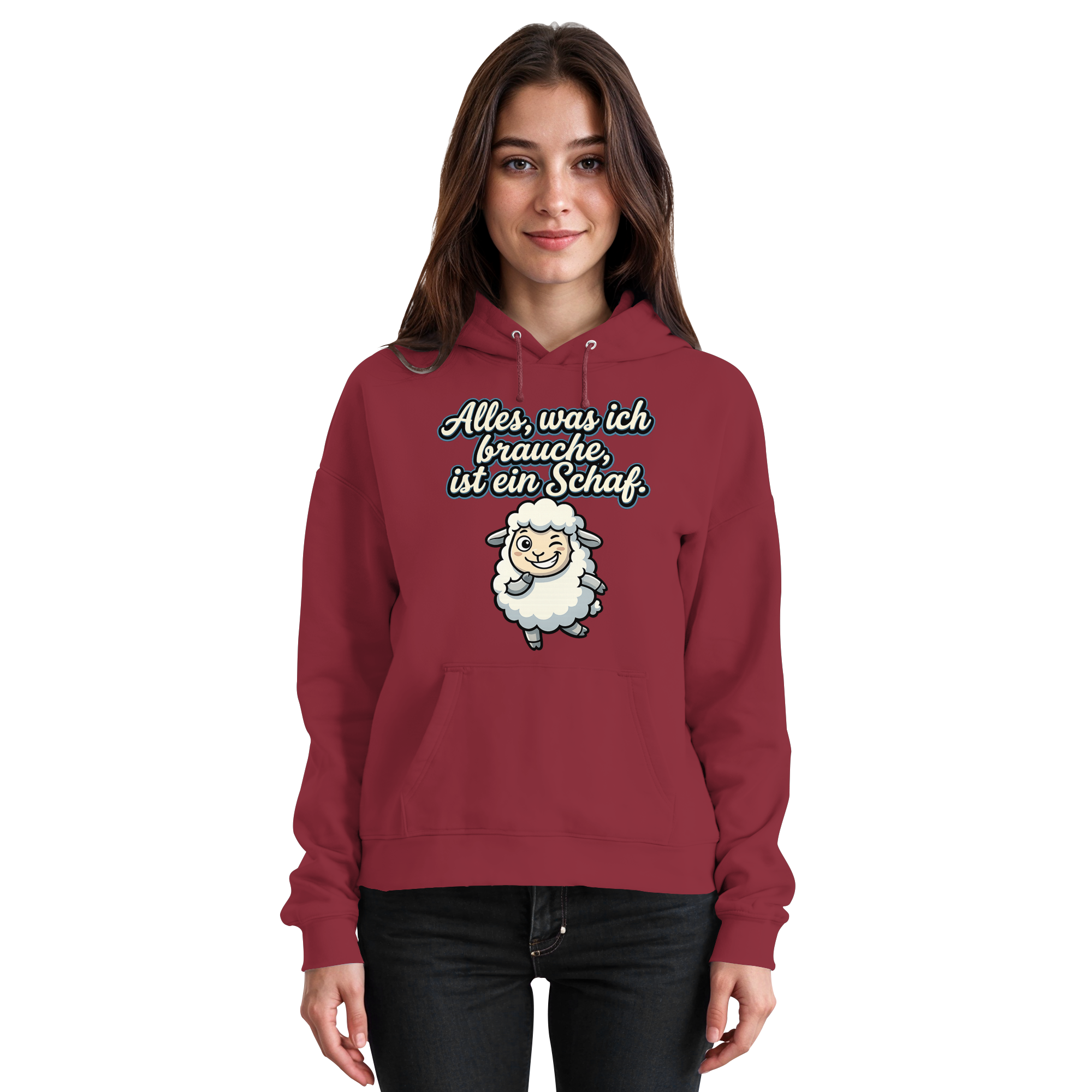 Alles, was ich brauche, ist ein Schaf!  - Basic Unisex Hoodie