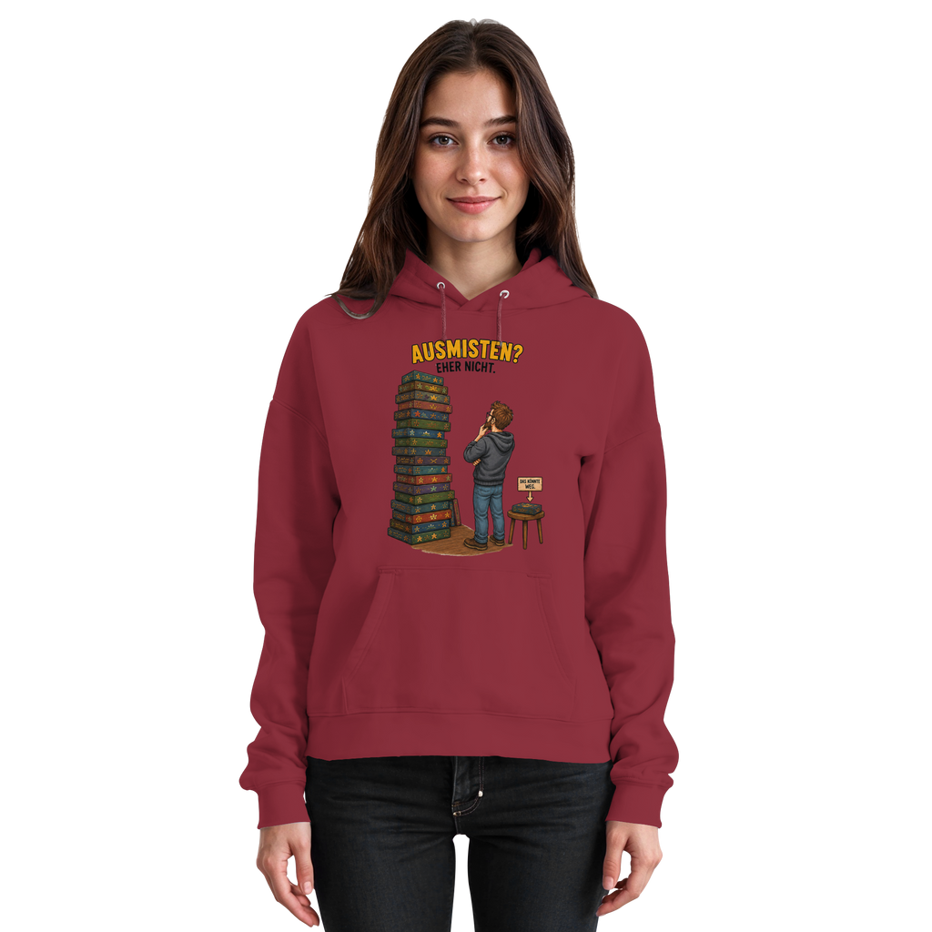 Ausmisten? Eher nicht. - Basic Unisex Hoodie