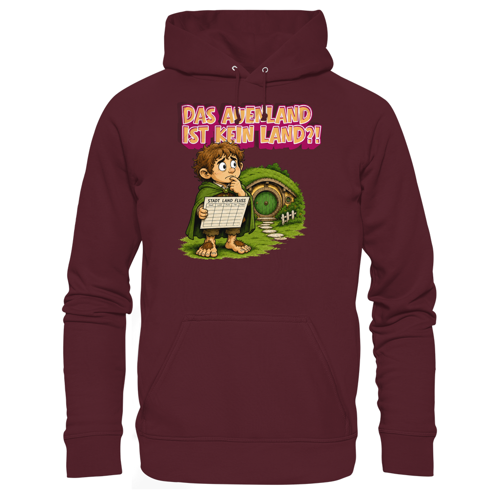 Das Auenland ist kein Land?! - Basic Unisex Hoodie