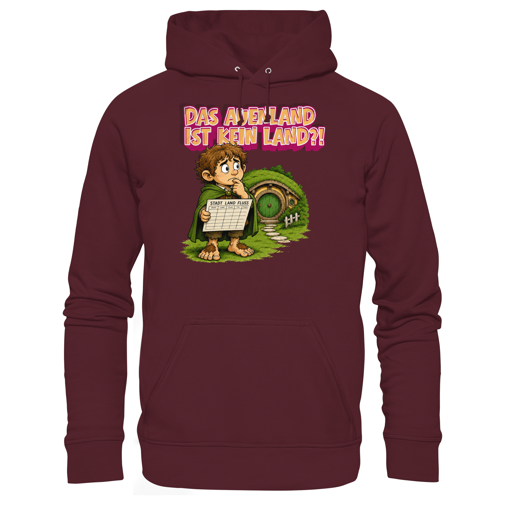 Das Auenland ist kein Land?! - Basic Unisex Hoodie