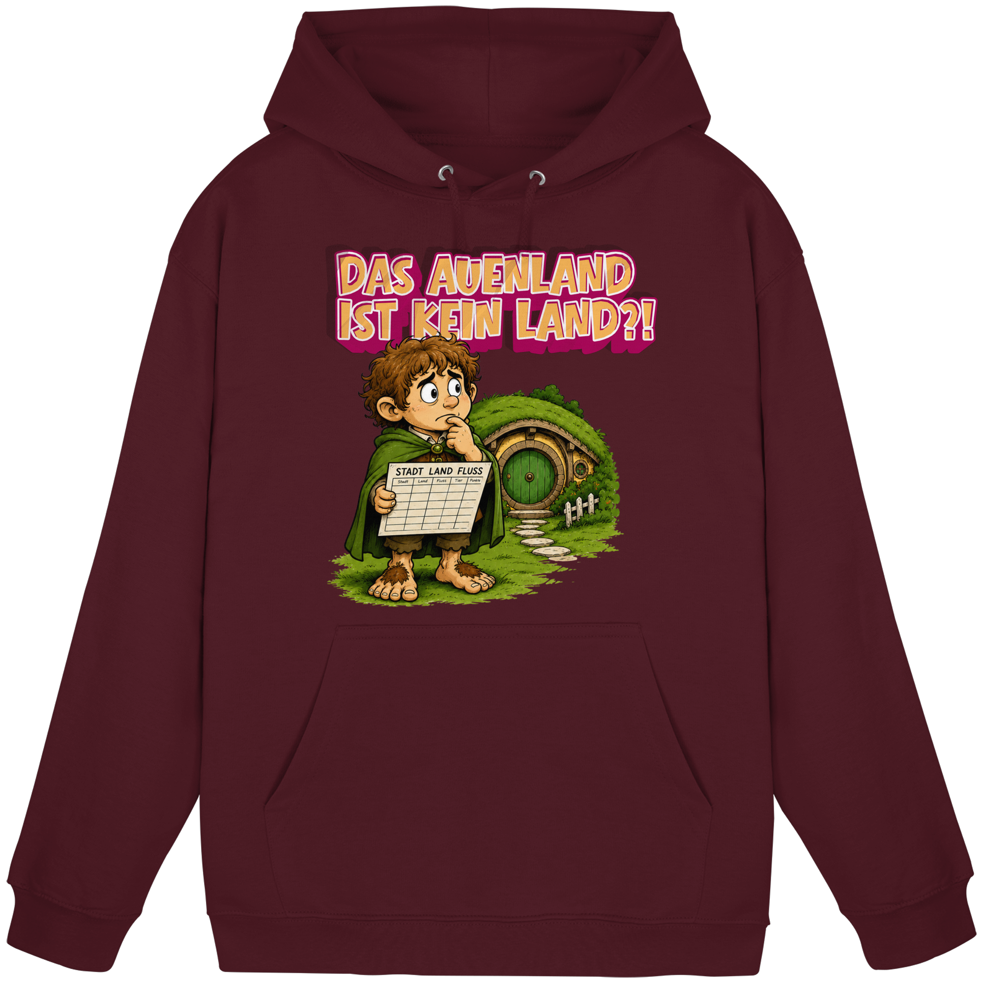 Das Auenland ist kein Land?! - Basic Unisex Hoodie