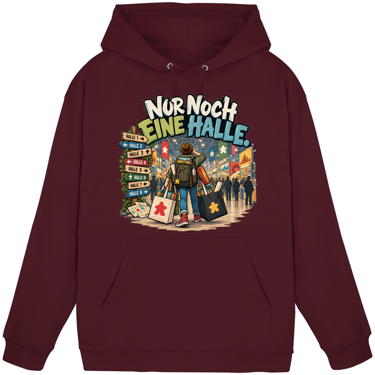 Nur noch eine Halle - Basic Unisex Hoodie