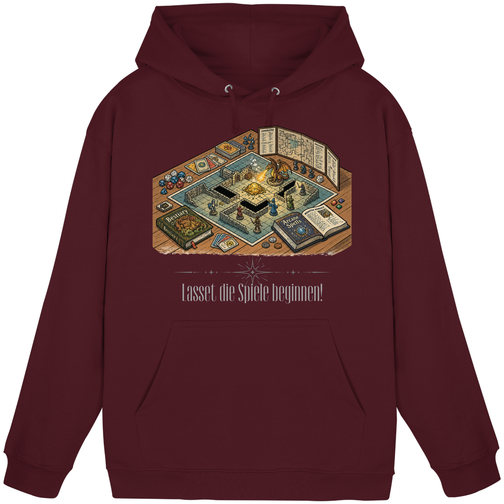 Lasset die Spiele beginnen!  - Basic Unisex Hoodie