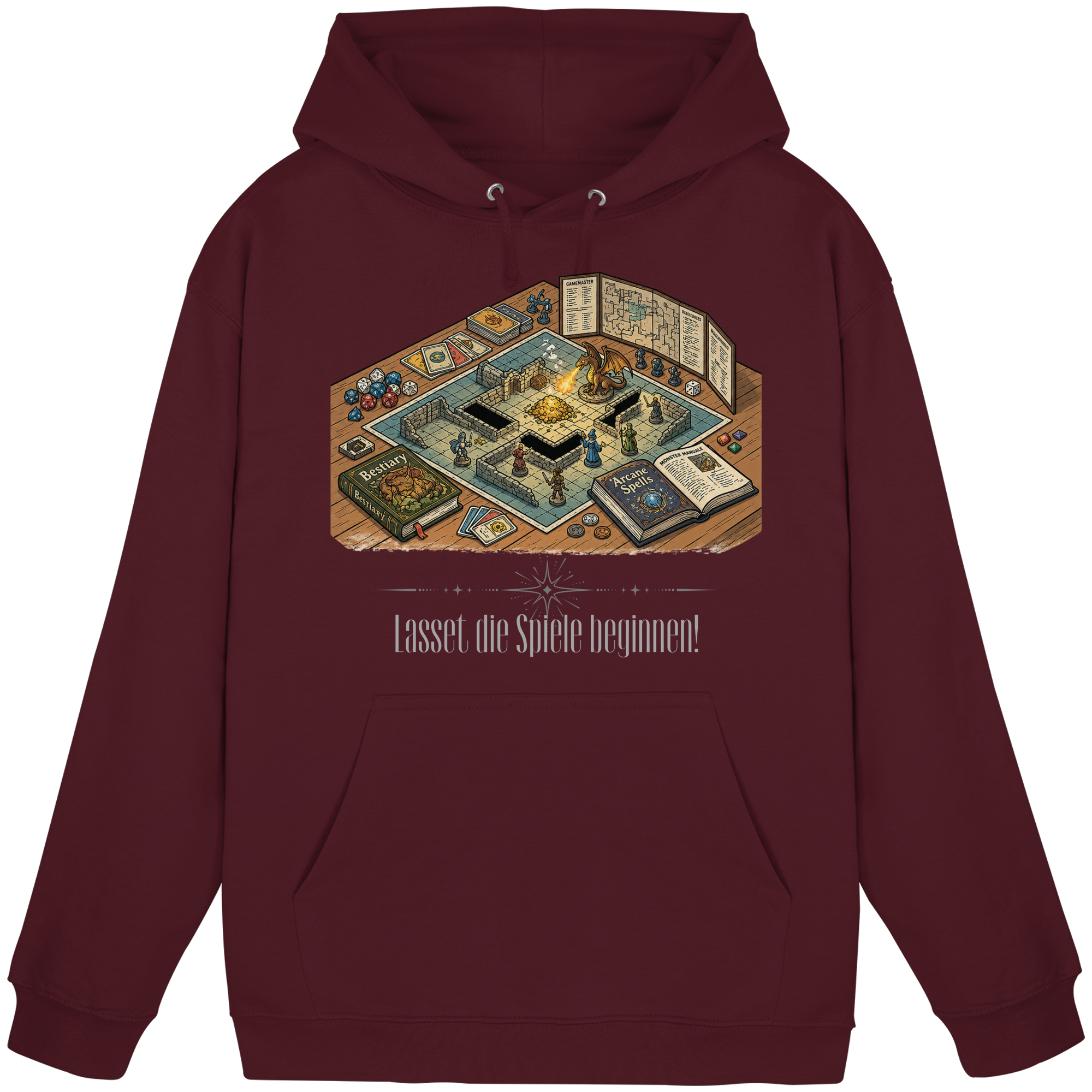Lasset die Spiele beginnen!  - Basic Unisex Hoodie