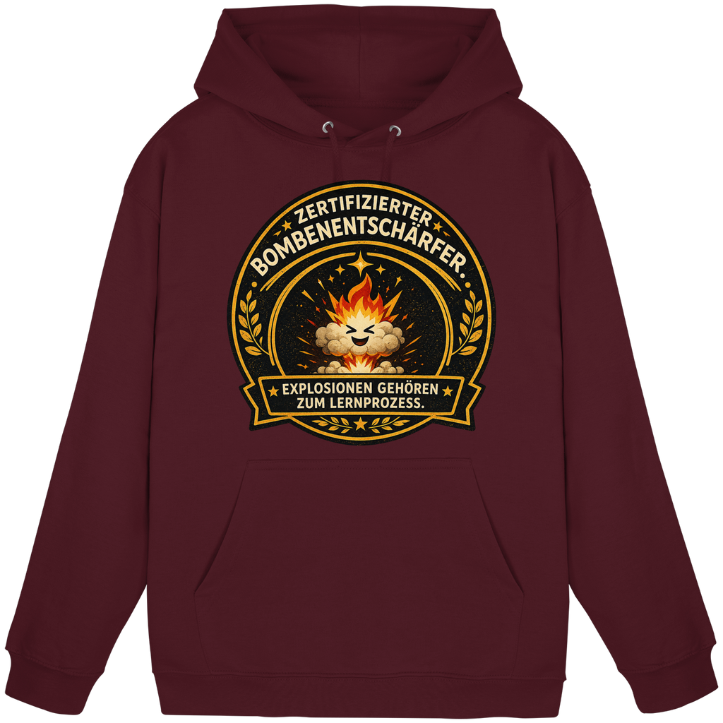 Zertifizierter Bombenentschärfer - Basic Unisex Hoodie
