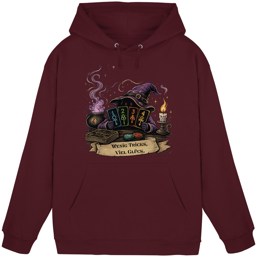 Wenig Tricks, viel Glück - Basic Unisex Hoodie