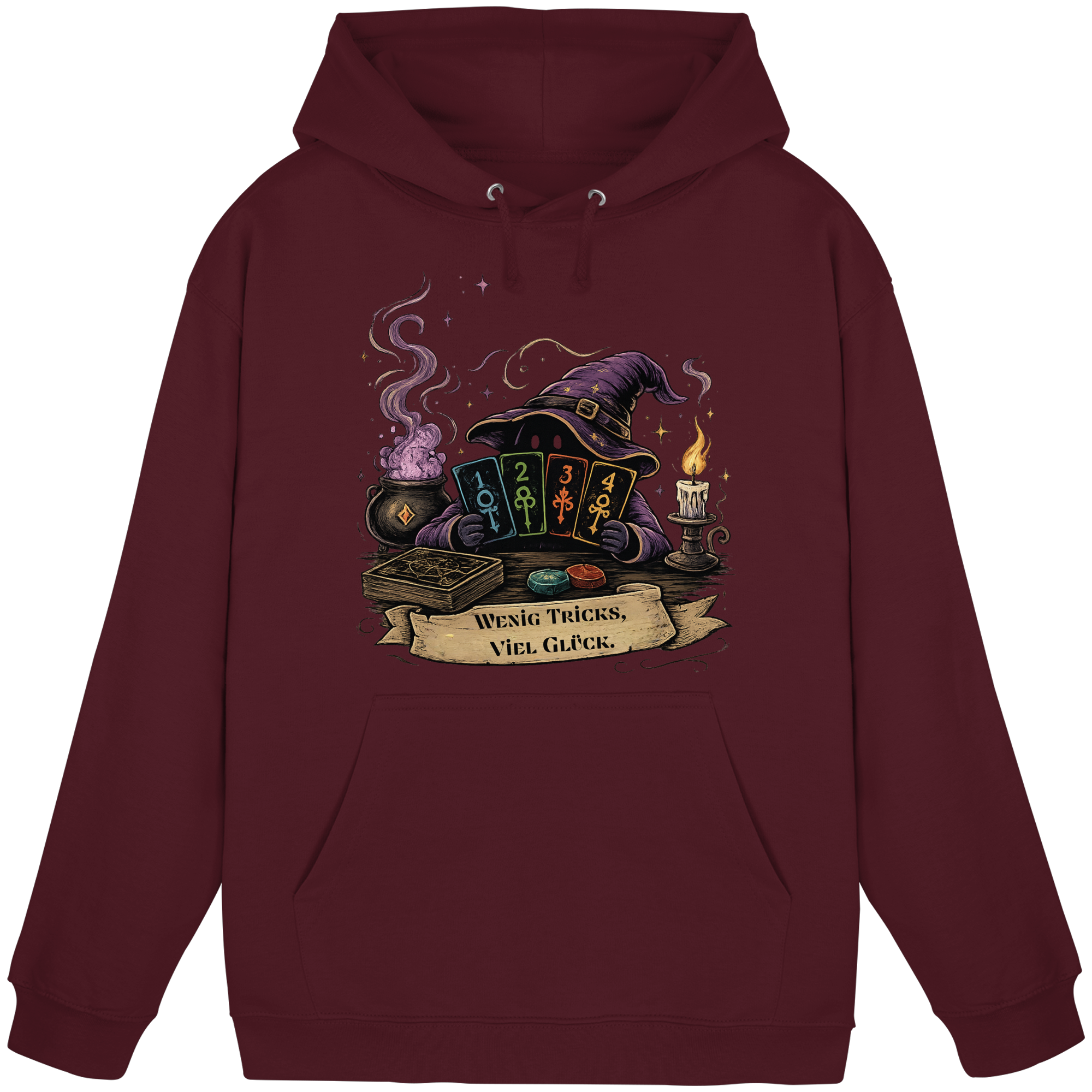 Wenig Tricks, viel Glück - Basic Unisex Hoodie