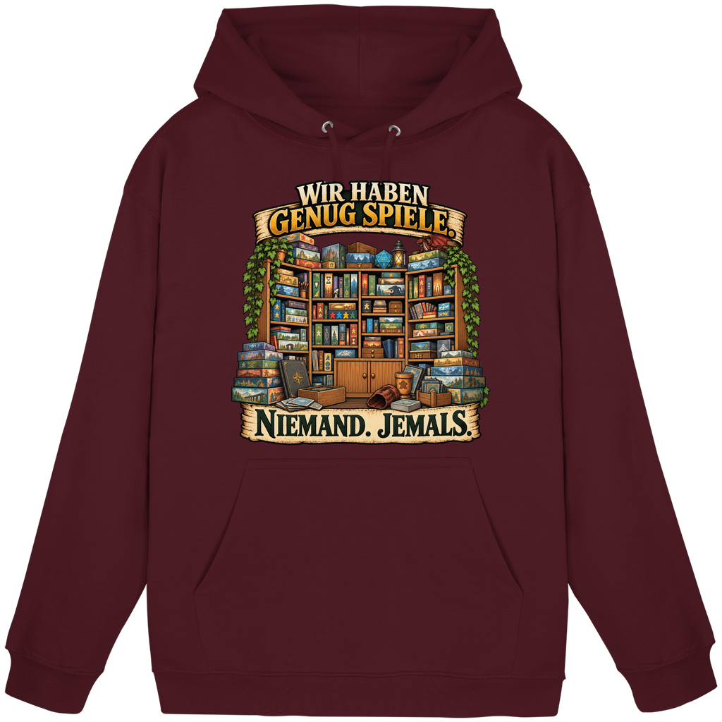 Wir haben genug Spiele - Basic Unisex Hoodie