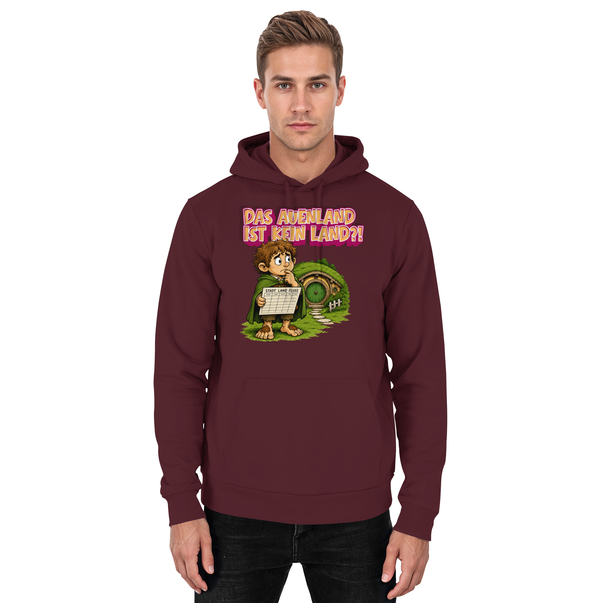 Das Auenland ist kein Land?! - Basic Unisex Hoodie