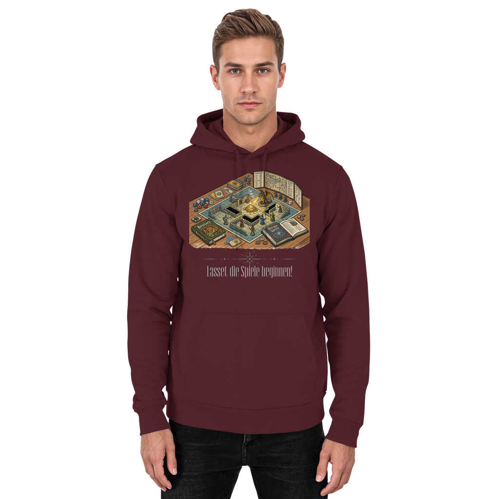 Lasset die Spiele beginnen!  - Basic Unisex Hoodie