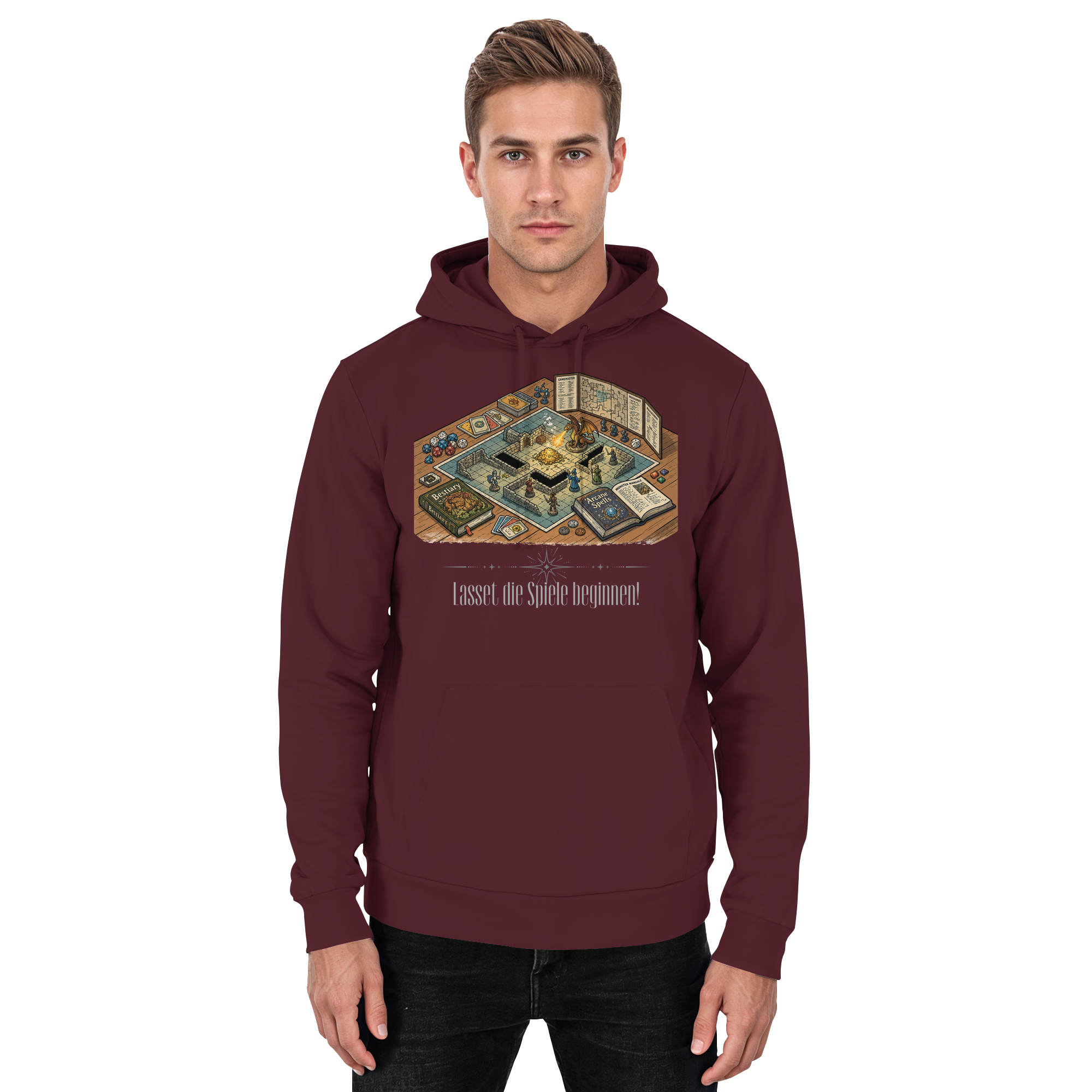 Lasset die Spiele beginnen!  - Basic Unisex Hoodie