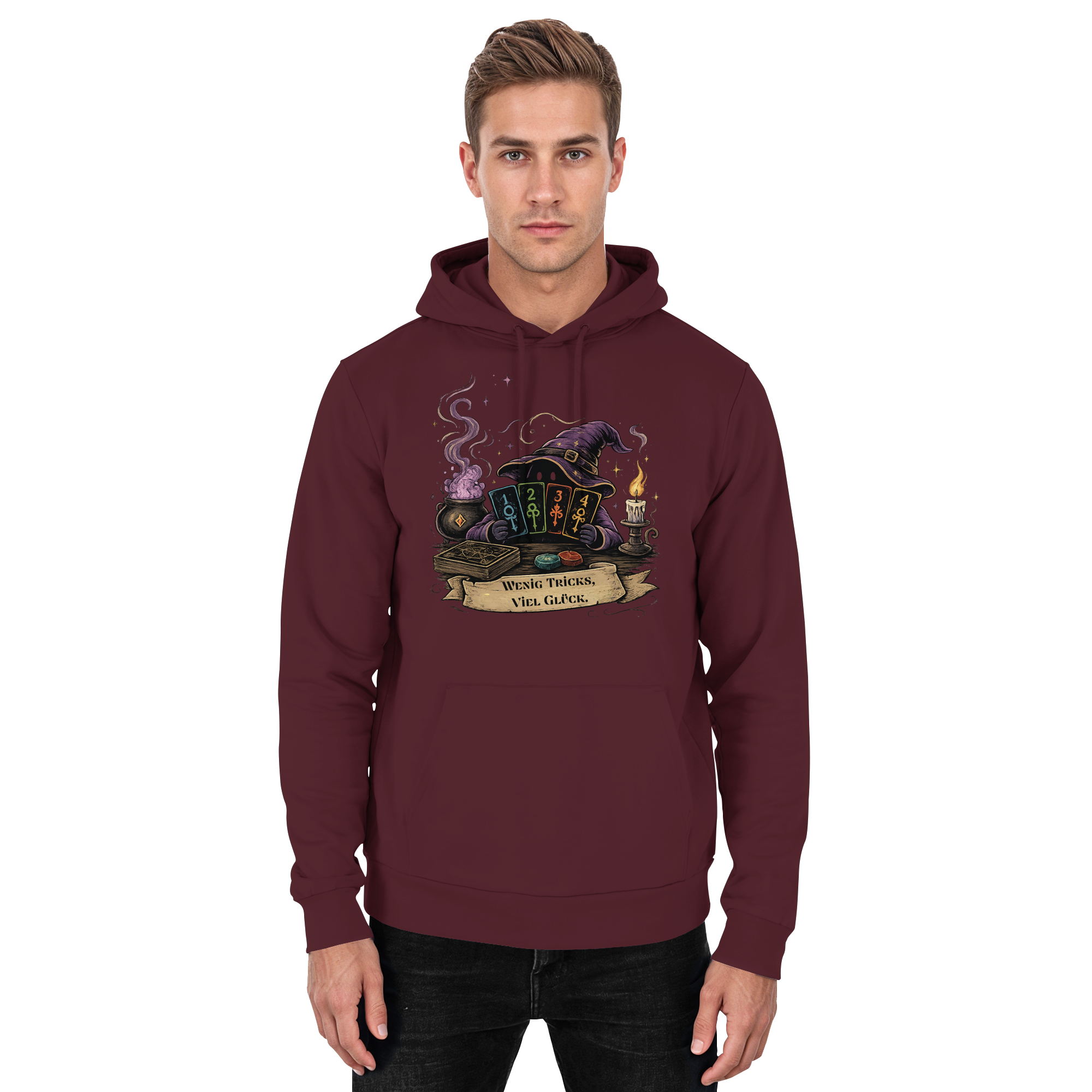 Wenig Tricks, viel Glück - Basic Unisex Hoodie