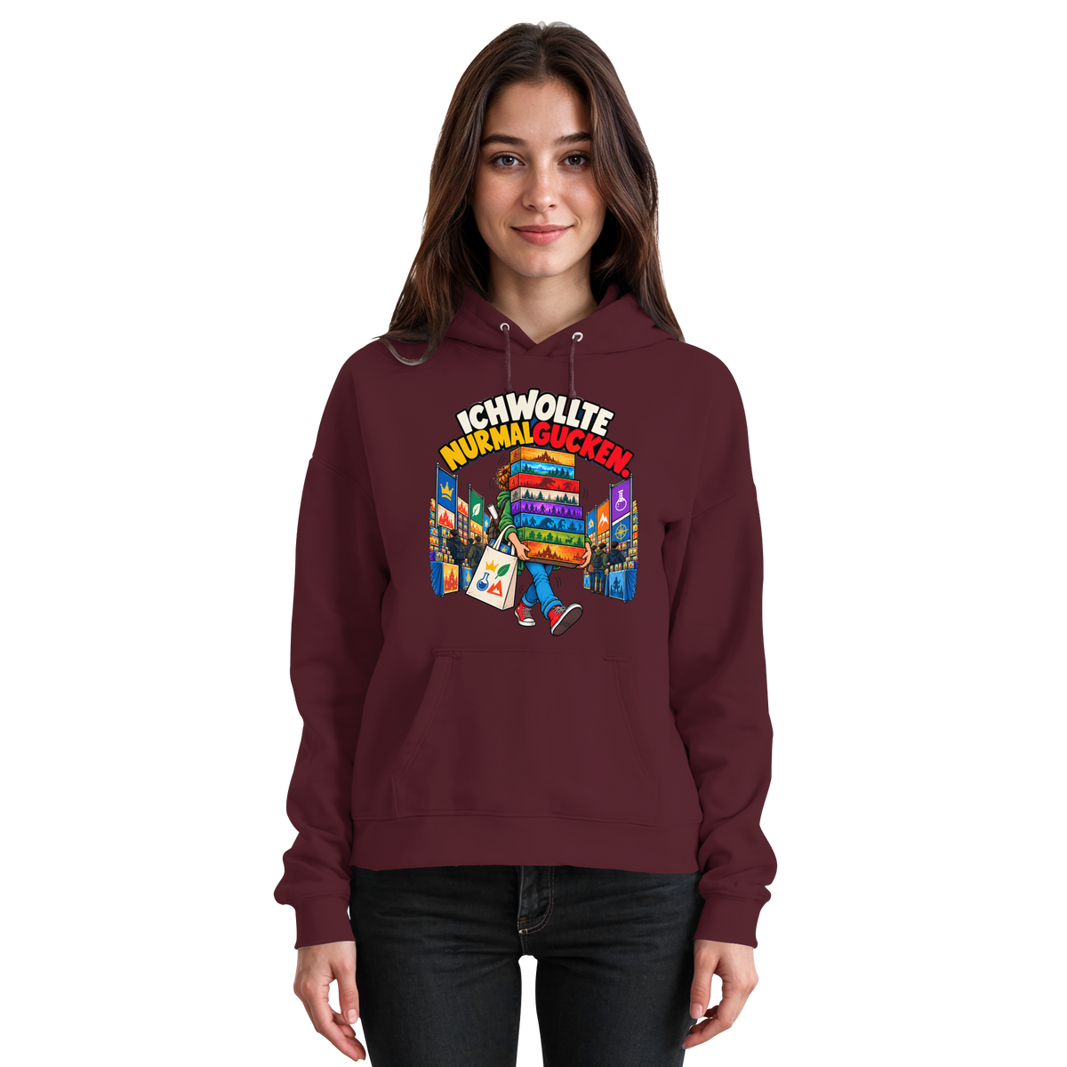Ich wollte nur mal gucken - Basic Unisex Hoodie